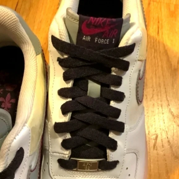Nike Air Force 1 AF1 Low VINTAGE 2007 SILVER DOLL Men’s Size 10.5 Wmns Size 12 - Picture 10 of 11